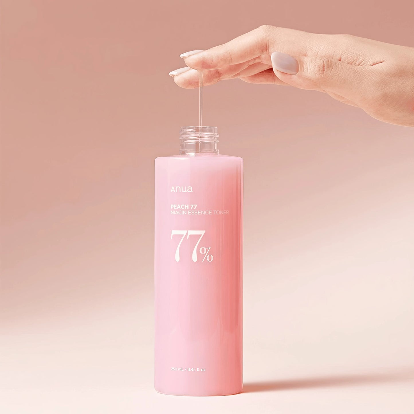 Anua - Peach 77% Niacin Essence Toner - 250ml-Wonder Skin