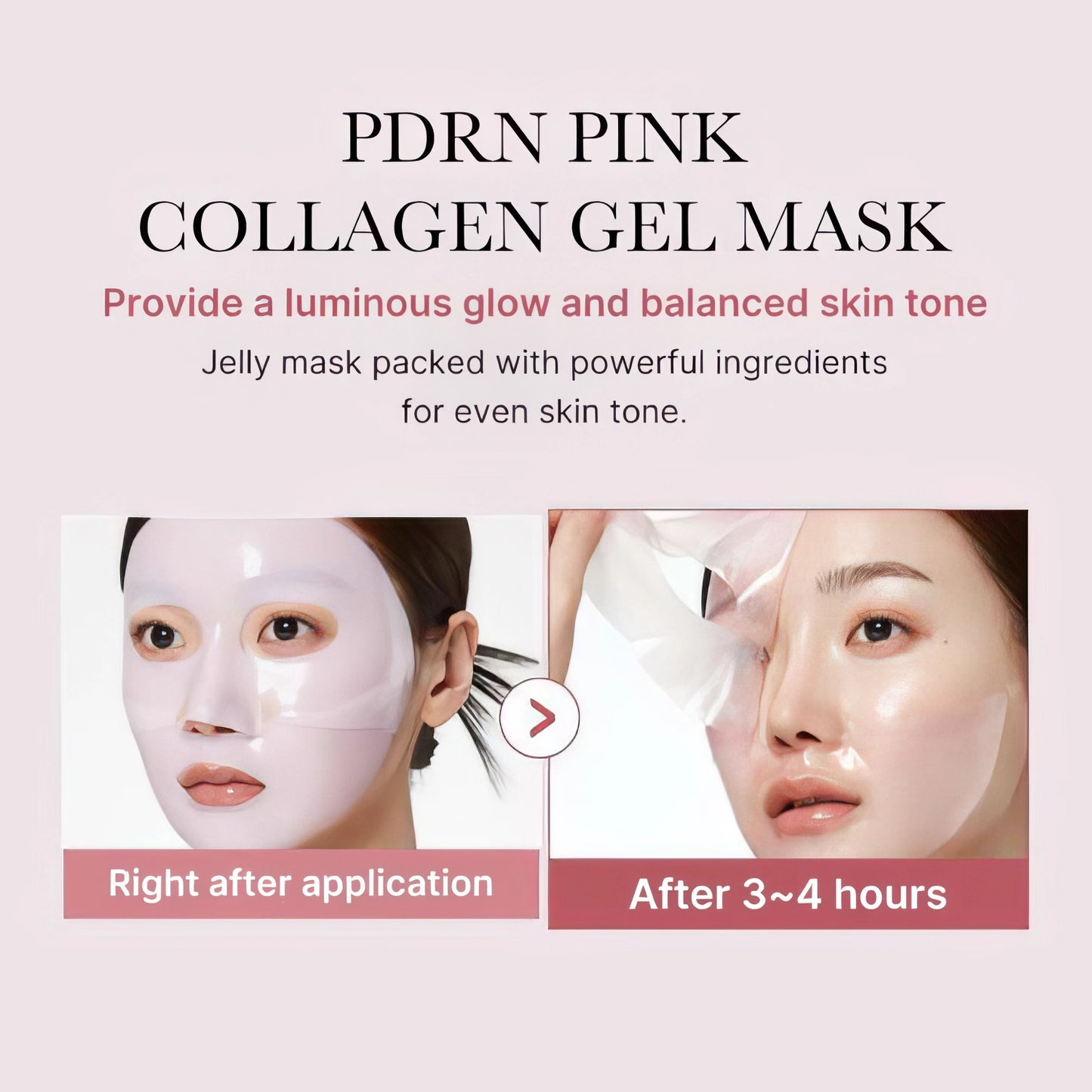 Medicube - PDRN Pink Collagen Jelly Gel Mask - 1 Stück/28g-Wonder Skin