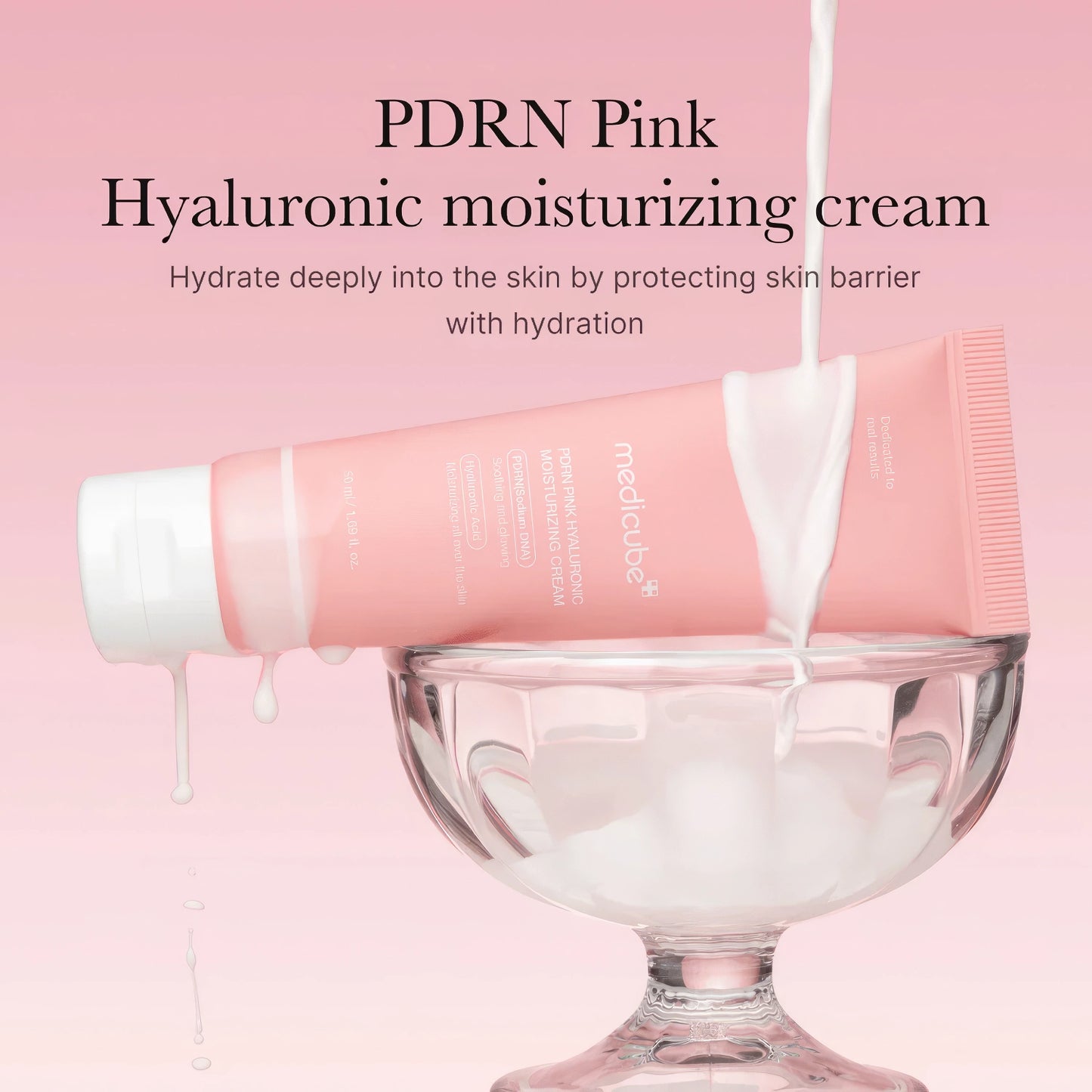 Medicube - PDRN Pink Hyaluronic Moisturizing Cream - 50ml