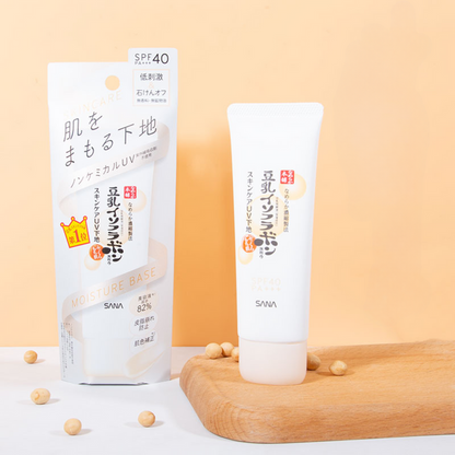 Sana - Nameraka Honpo Skin Care UV Make-Up Base SPF40 PA +++ - 50g