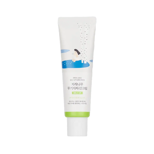 Round Lab - Birch Juice Moisturizing Mild Up Sunscreen SPF50+ PA++++ - 50ml-Wonder Skin