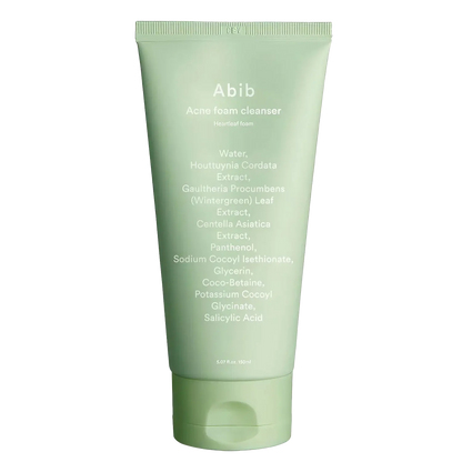 Abib - Acne Foam Cleanser Heartleaf Foam - 150ml-Wonder Skin