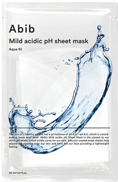 Abib - Mild Acidic pH Sheet Mask Aqua Fit - 30ml