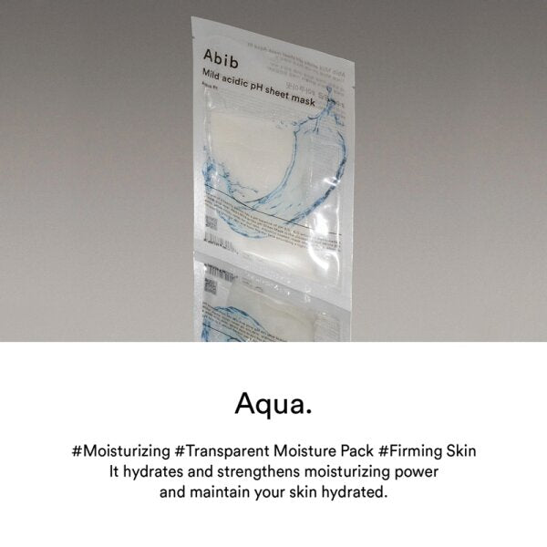 Abib - Mild Acidic pH Sheet Mask Aqua Fit - 30ml