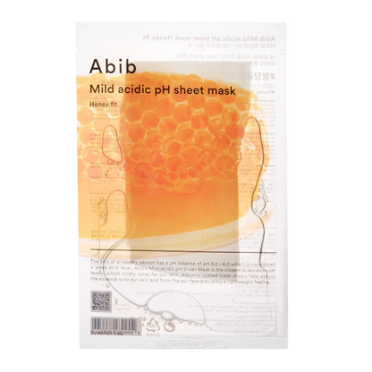 Abib - Mild Acidic pH Sheet Mask Honey Fit - 30ml-Wonder Skin