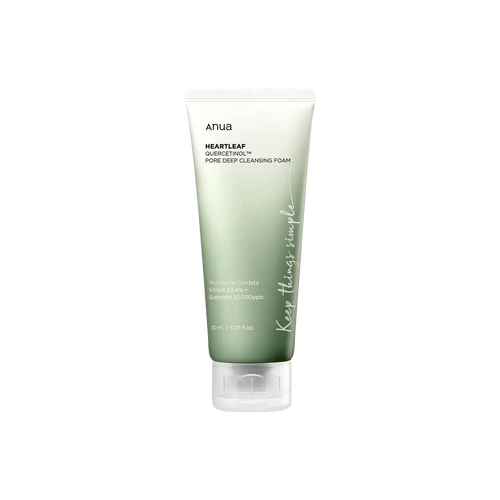 Anua - Heartleaf Quercetinol Pore Deep Cleansing Foam - 150ml-Wonder Skin