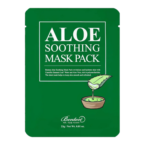 Benton - Aloe Soothing Mask - 23g-Wonder Skin