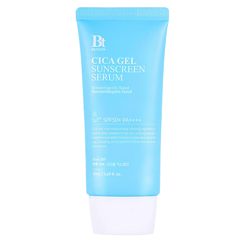 Benton - Cica Gel Sunscreen Serum SPF50 PA++++ - 50ml-Wonder Skin