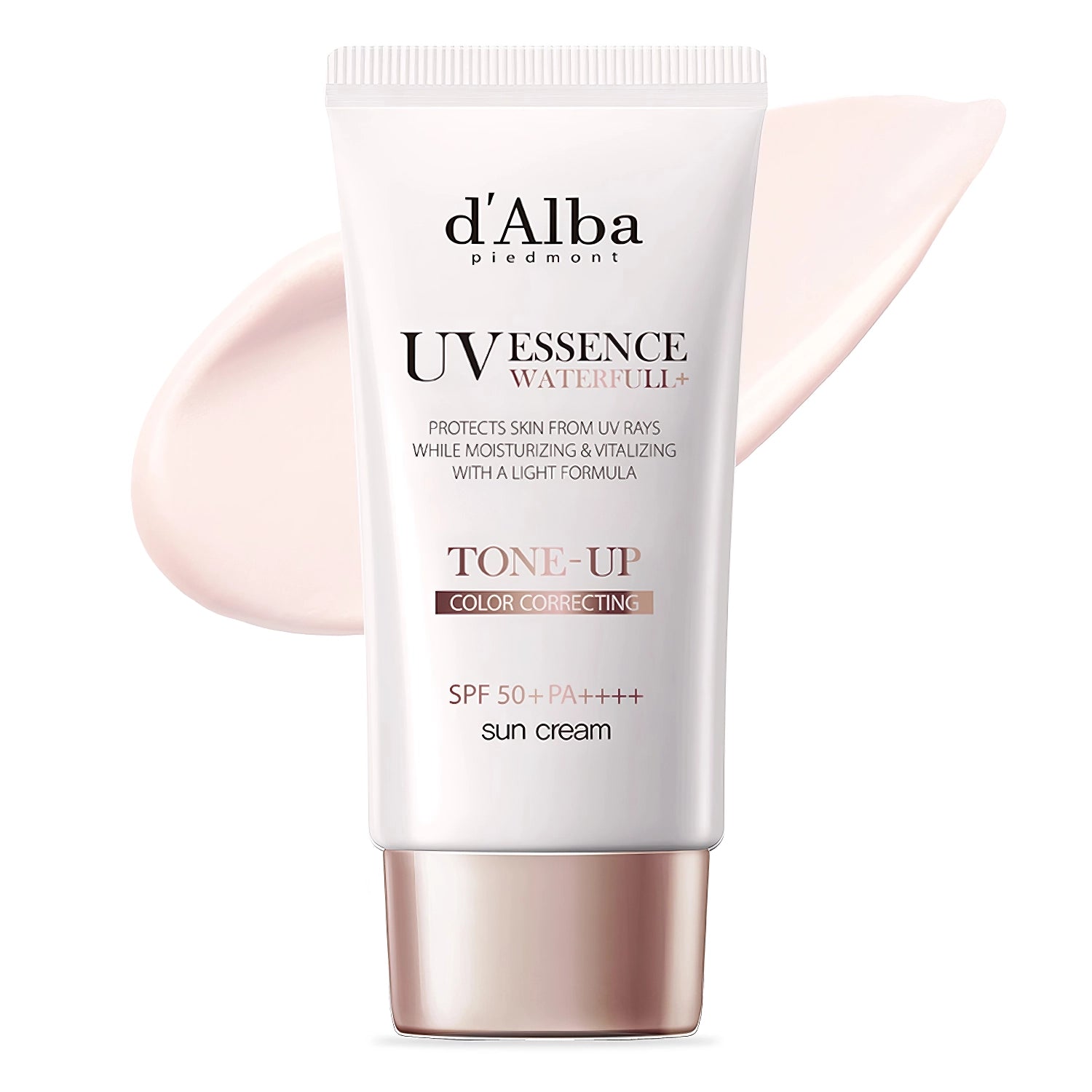 d'Alba - Waterfull Tone-Up Sun Cream SPF50+ PA++++ - 50ml-Wonder Skin