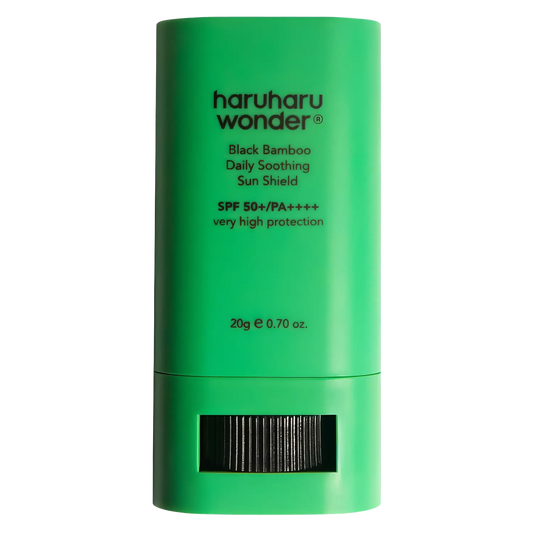 Haruharu Wonder - Black Bamboo Daily Soothing Sun Shield SPF 50+/PA++++ - 20g-Wonder Skin
