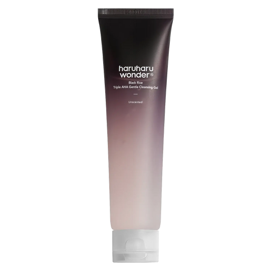 Haruharu Wonder - Black Rice Triple AHA Gentle Cleansing Gel - 100ml-Wonder Skin