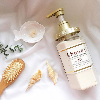 &honey - Deep Moist Hair Treatment 2.0 - 445g-Wonder Skin