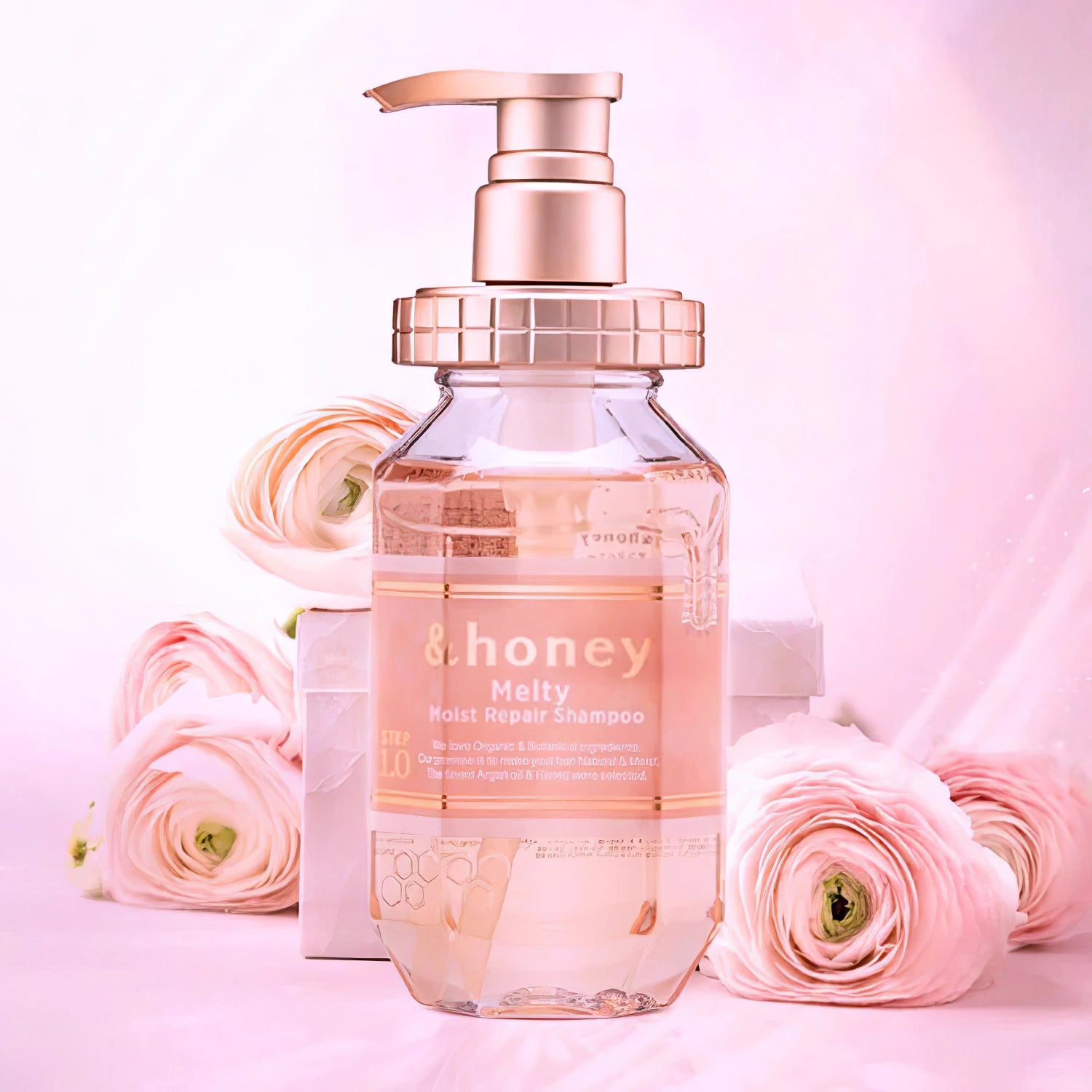 &honey - Melty Moist Repair Shampoo 1.0 - 440ml-Wonder Skin