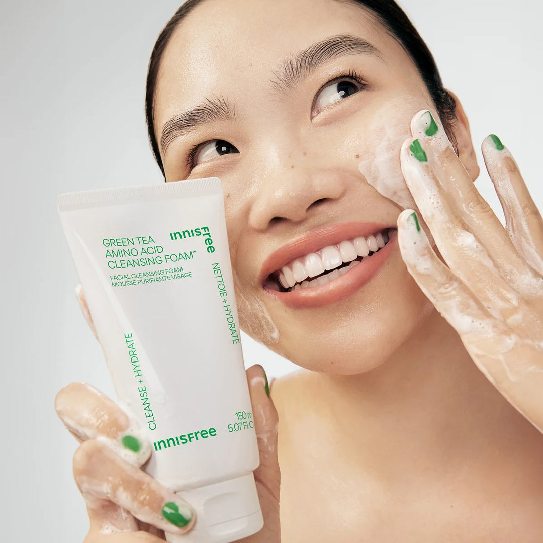 Innisfree - Green Tea Amino Hydrating Cleansing Foam - 150g