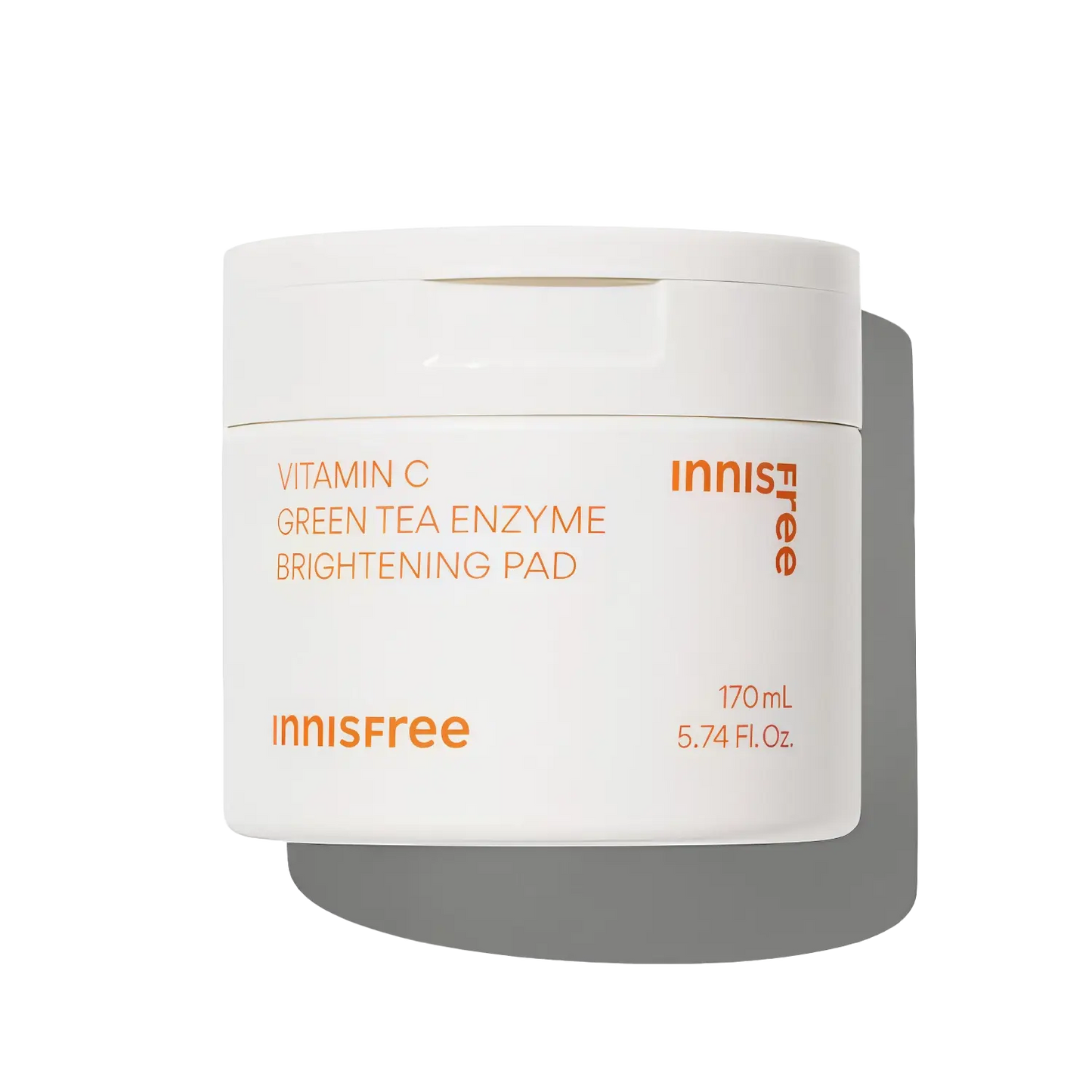 Innisfree - Green Tea Enzyme Vitamin C Brightening Pad - 60St./ 170ml-Wonder Skin