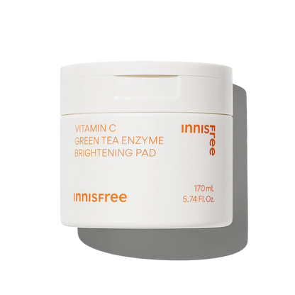 Innisfree - Green Tea Enzyme Vitamin C Brightening Pad - 60St./ 170ml-Wonder Skin