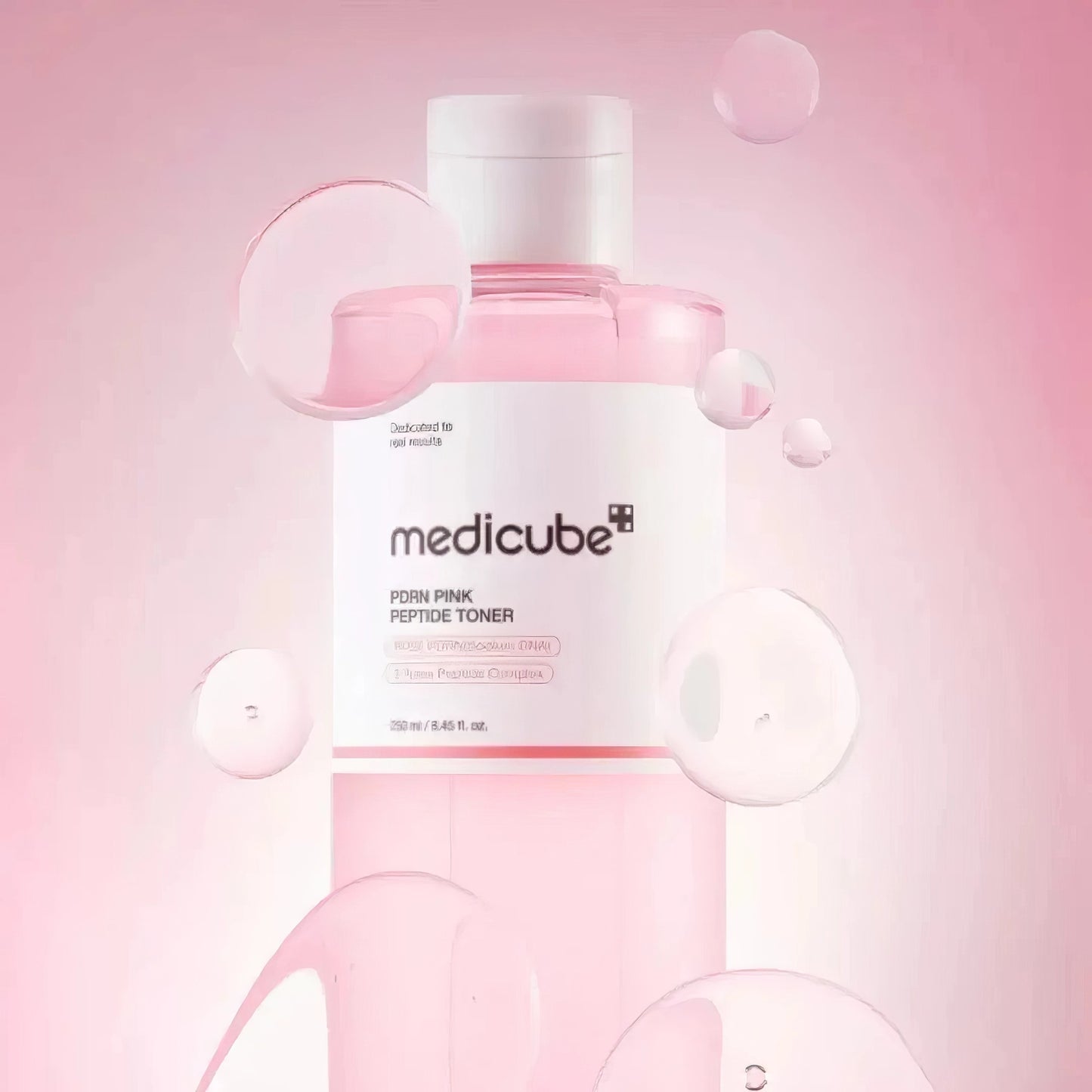 Medicube - PDRN Pink Cica Soothing Toner - 250ml-Wonder Skin