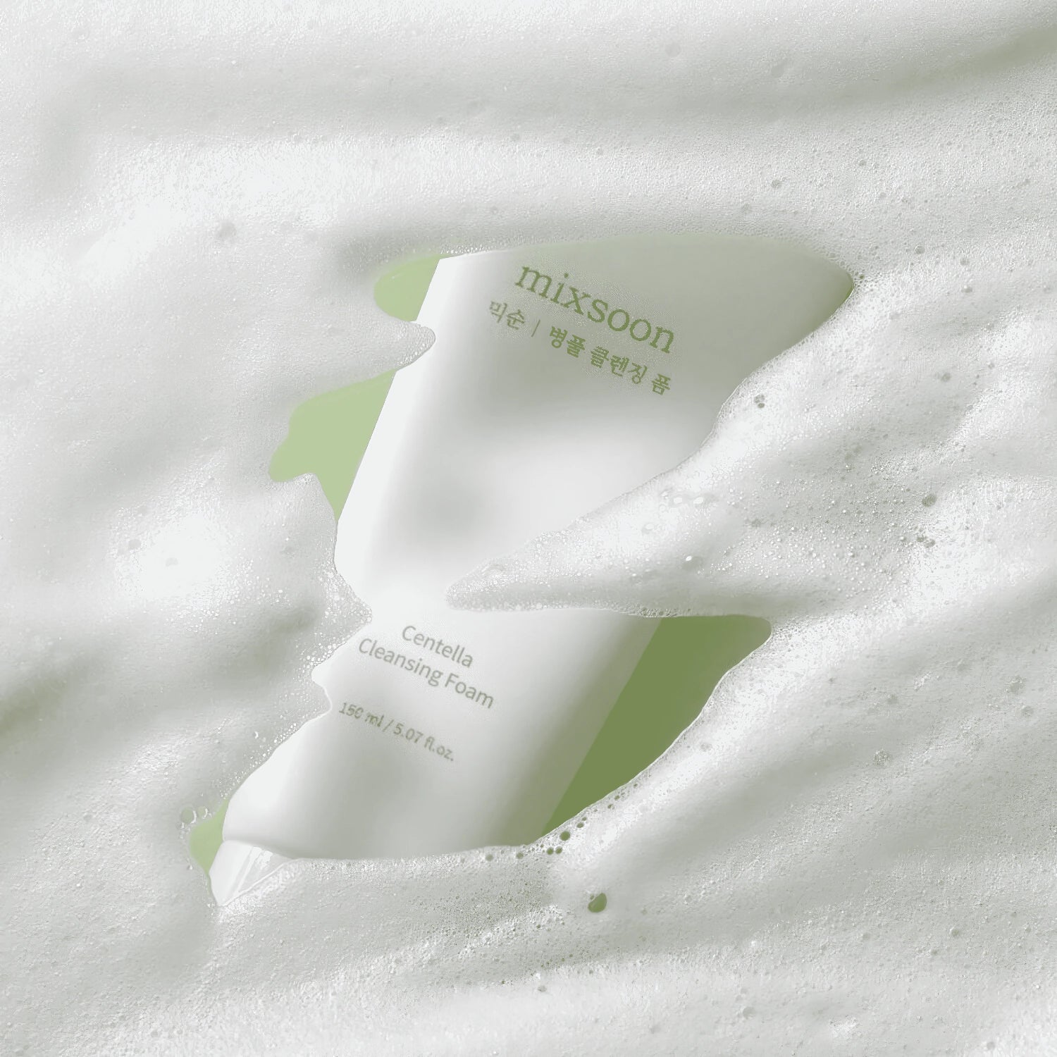 Mixsoon - Centella Cleansing Foam - 150ml-Wonder Skin
