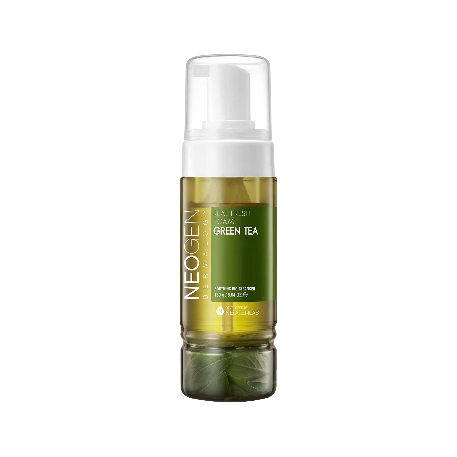 Neogen - Dermalogy Real Fresh Foam Green Tea - 160g-Wonder Skin