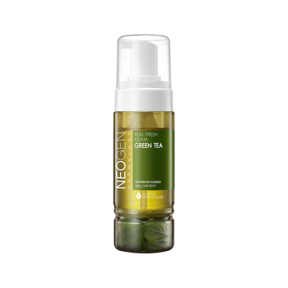 Neogen - Dermalogy Real Fresh Foam Green Tea - 160g-Wonder Skin