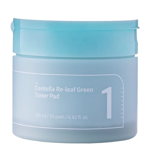 Numbuzin - No.1 Centella Re-leaf Green Toner Pad - 70pcs./190ml.-Wonder Skin