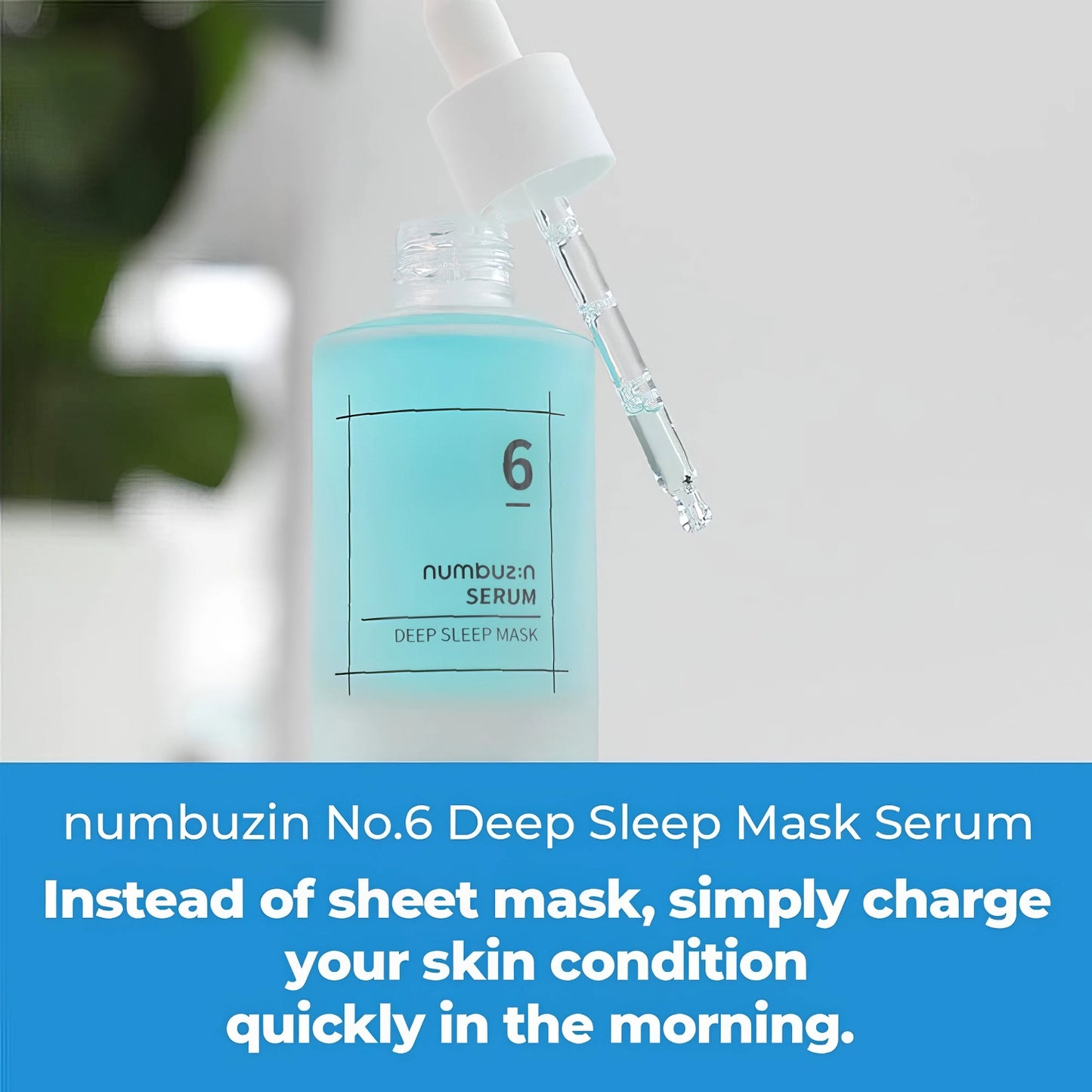 Numbuzin - No.6 Deep Sleep Mask Serum - 50ml-Wonder Skin