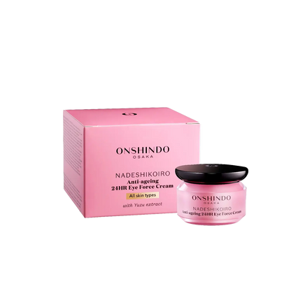Onshindo Osaka - Nadeshikoiro – 24hr Eye Force Cream (All Skin Types) - 20ml-Wonder Skin