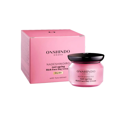 Onshindo Osaka - Nadeshikoiro – Rich Face Day Cream (Dry Skin) - 50ml-Wonder Skin