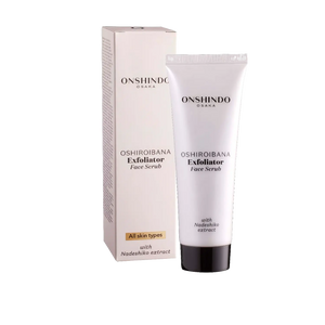 Onshindo Osaka Oshiroibana face scrub (all skin types) 75ml