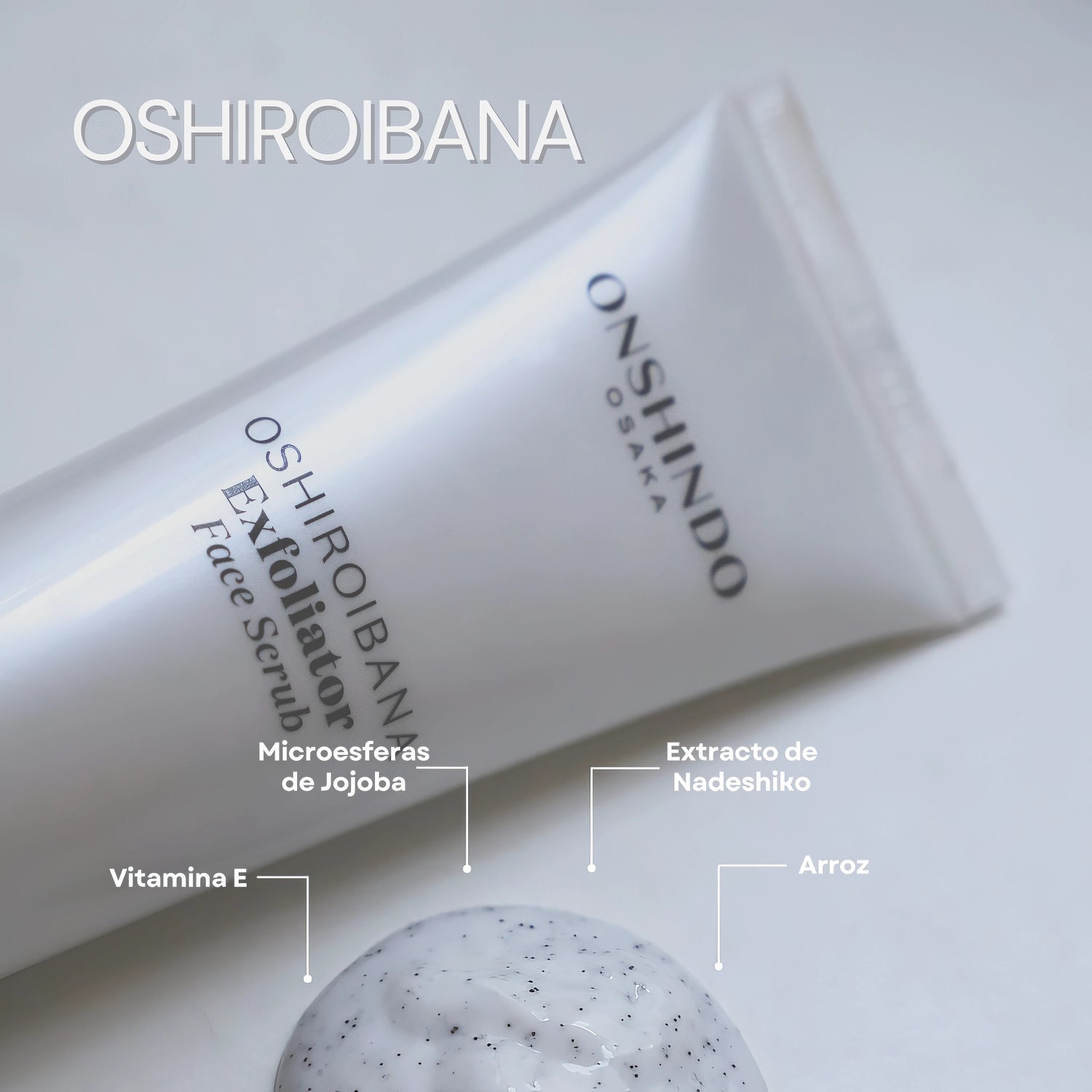 Onshindo Osaka - Oshiroibana - face scrub (all skin types) - 75ml-Wonder Skin