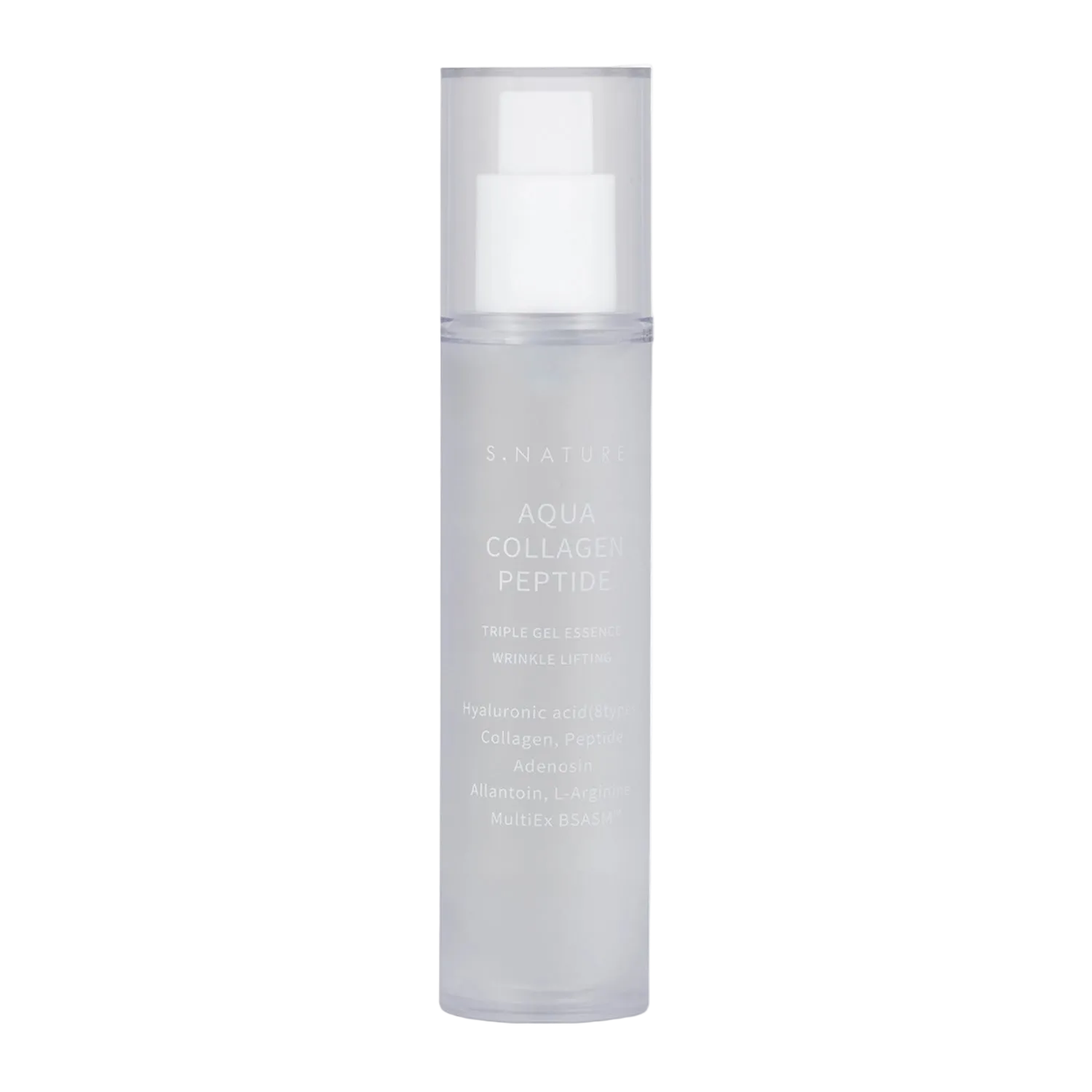 S.Nature – Aqua Collagen Peptide Triple Gel Essence – 50ml - Wonder Skin