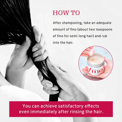 Shiseido Fino - Premium Touch Hair Mask - 230g-Wonder Skin