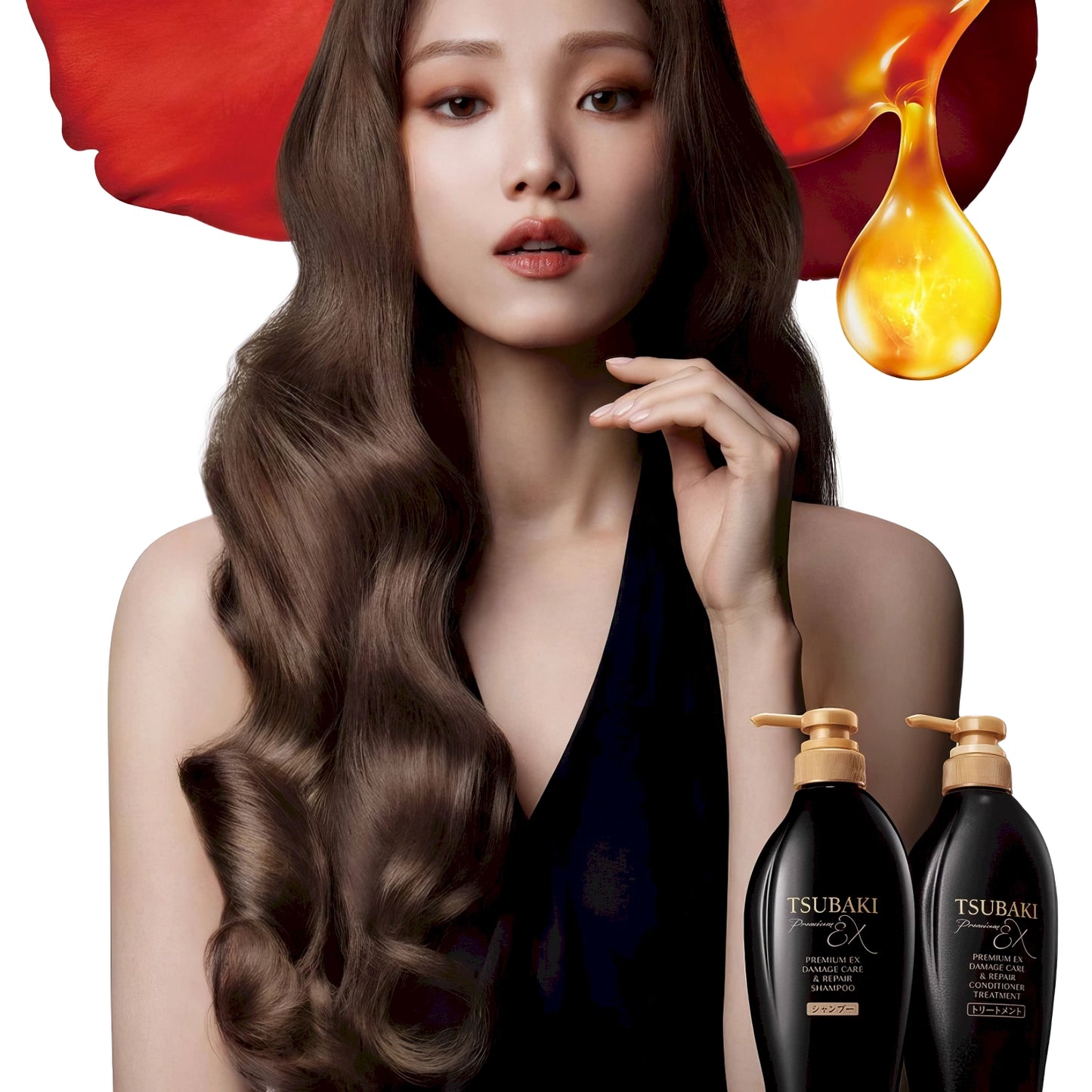 Shiseido Tsubaki - Premium EX Damage Care & Repair Conditioner Treatment - 450ml-Wonder Skin