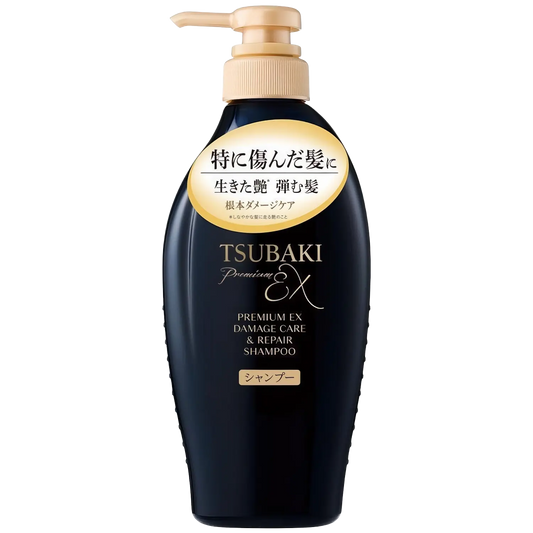 Shiseido Tsubaki - Premium EX Damage Care & Repair Shampoo - 450ml-Wonder Skin