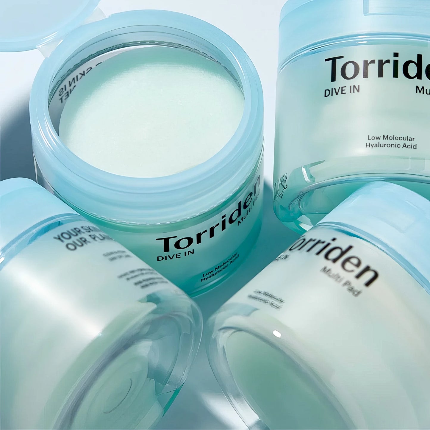 Torriden - DIVE-IN Low Molecular Hyaluronic Acid Multi Pad - 80 sheets, 160ml-Wonder Skin