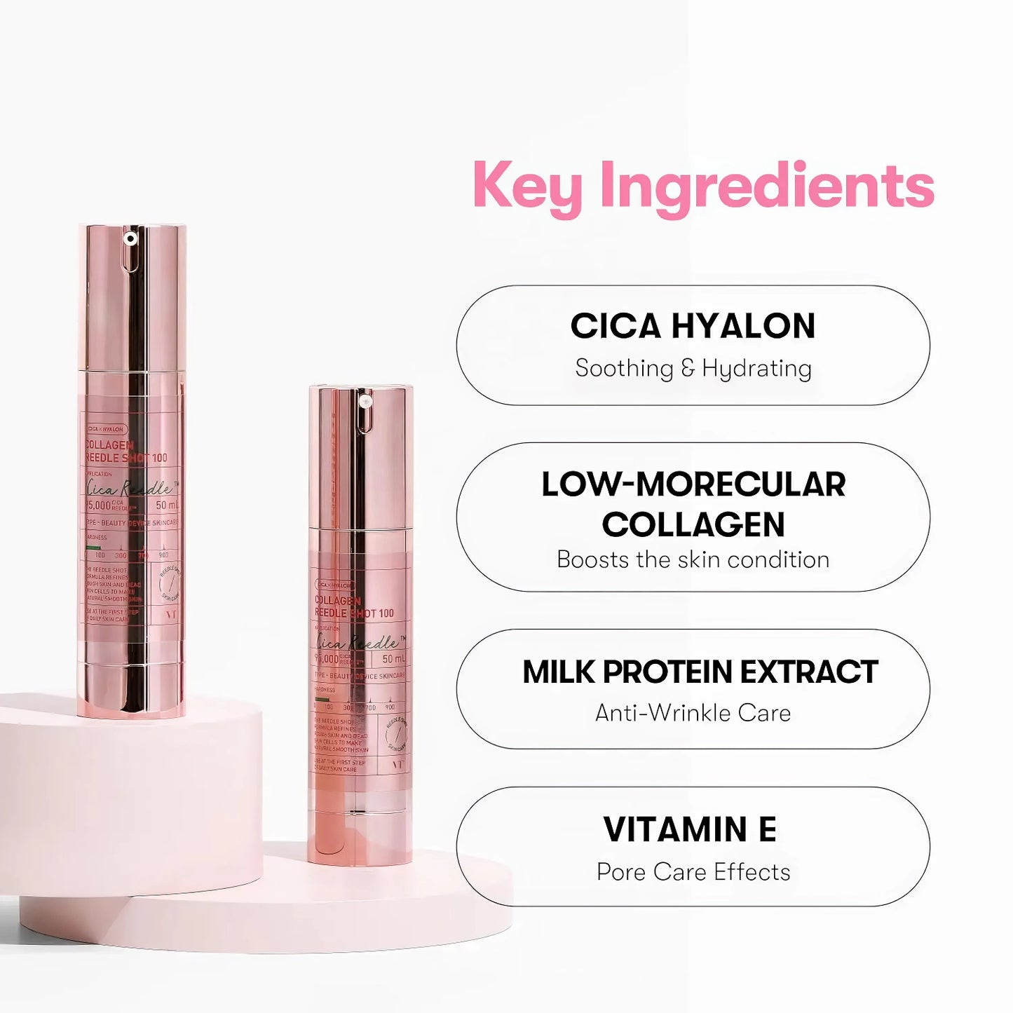 VT - Collagen Reedle Shot 100 - 50ml-Wonder Skin