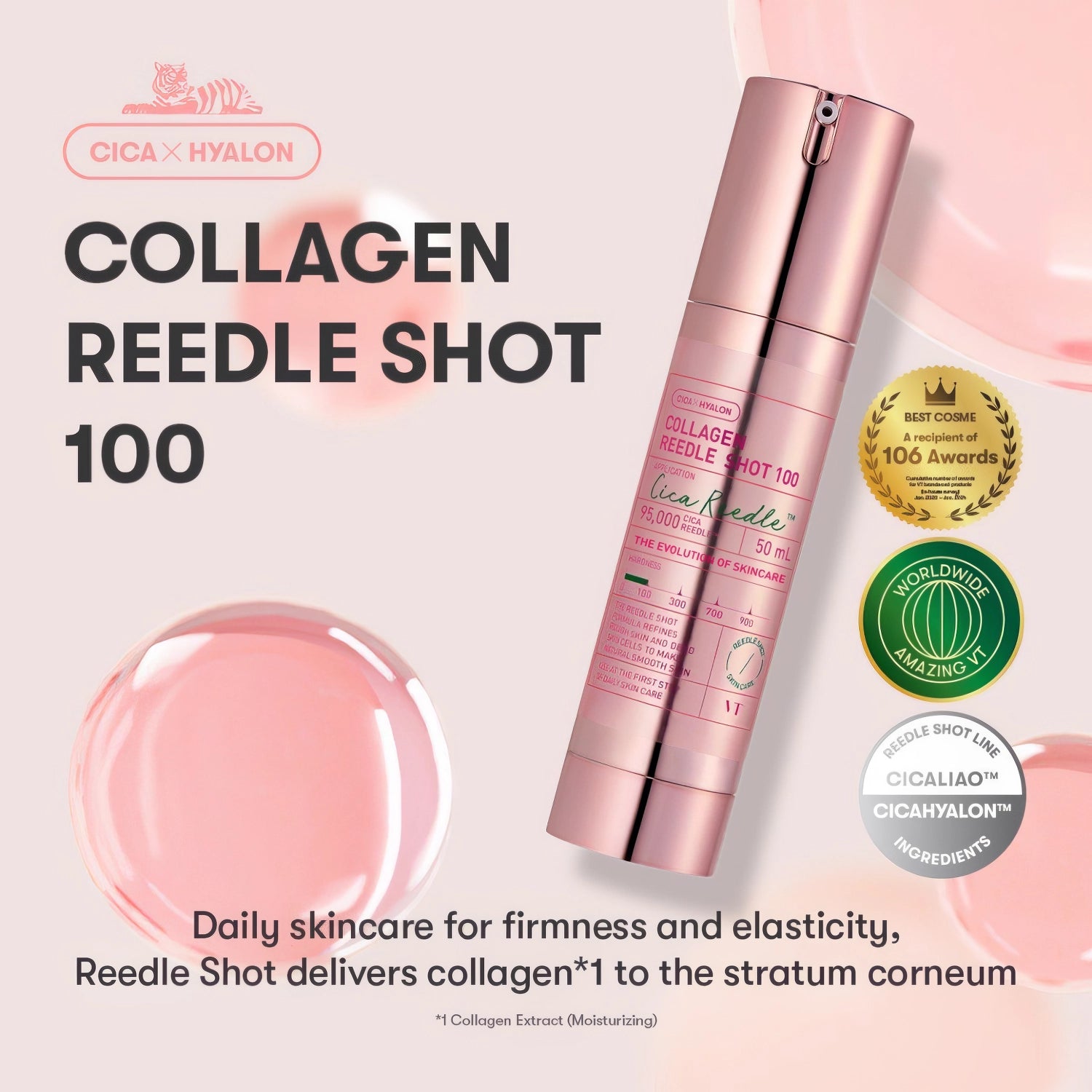 VT - Collagen Reedle Shot 100 - 50ml-Wonder Skin